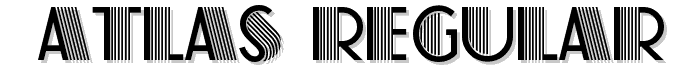Atlas Regular font